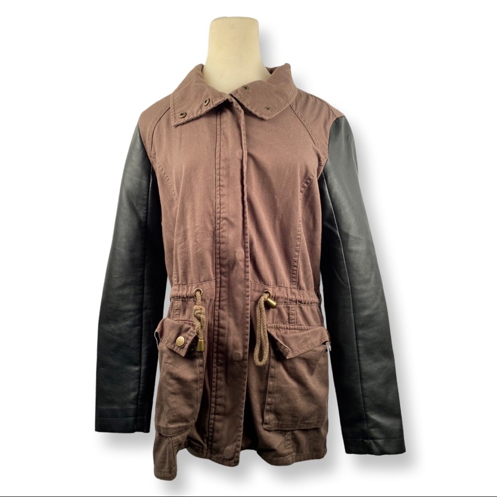 Brown and Tan Jacket